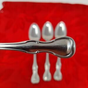 4X Tsp Reed & Barton Modern Provincial 6" Teaspoons Stainless Steel